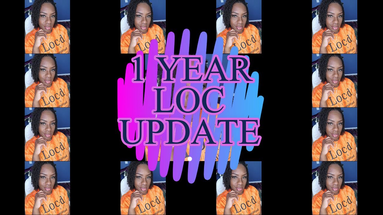 DIY Microlocs | 1 YEAR UPDATE | Loc Journey | Interlocks