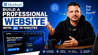 I Built a Professional Website Using Bluehost AI – Full Tutorial (2026)