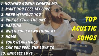 Popular Love Songs Acoustic 🍃 Best Cover Songs 2024 Hits 🍃 Music English Best Of