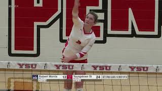 Highlights from the YSU vs Robert Morris volleyball game | November 5, 2021