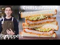 Chris Makes Spicy Chicken Katsu Sandwiches | From the Test Kitchen | Bon Appétit