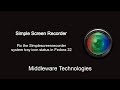 Fix the Simplescreenrecorder system tray icon status in Fedora 32