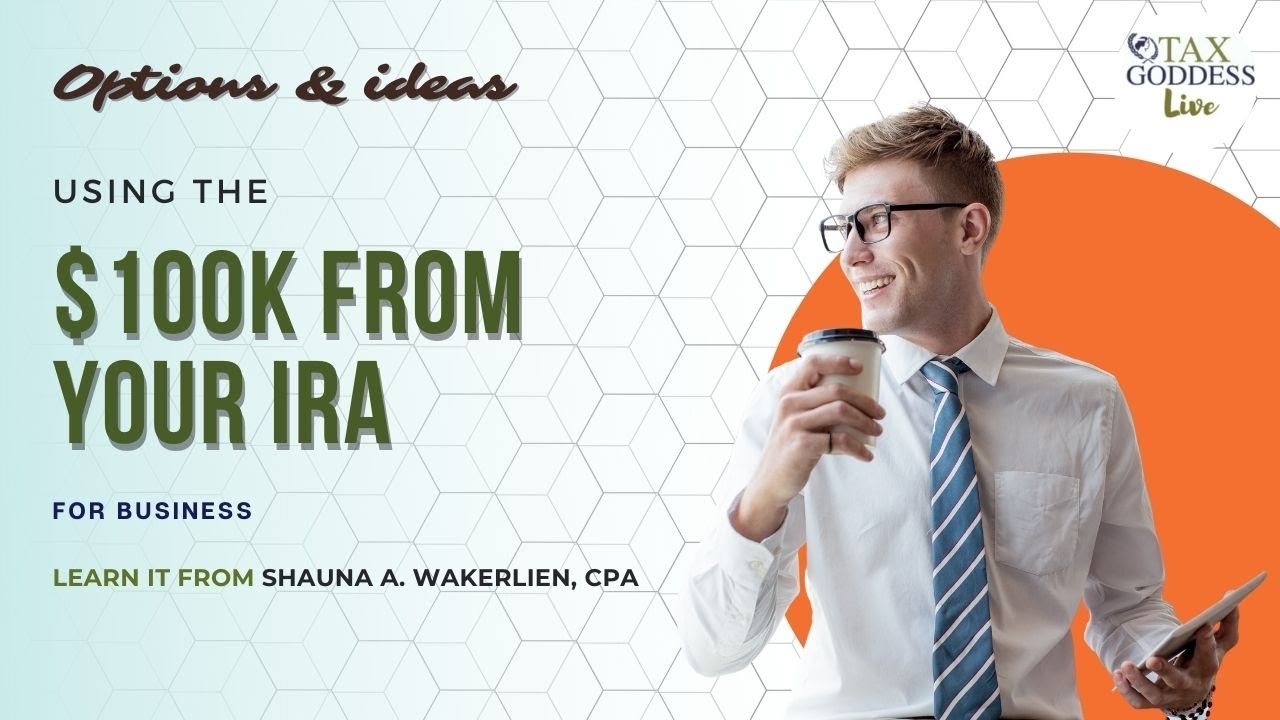 Using the $100K from your IRA; Some Options & Ideas 📃