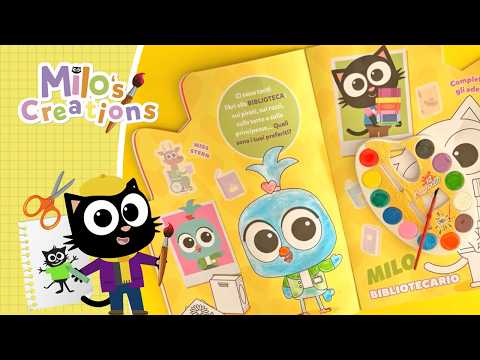 🎨🐰 Il mio primo libro da colorare: Milo… con gli acquerelli! | Lavoretti per Bambini