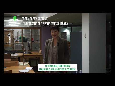 Caroline Lucas sets out our impact over 50 Years of the Green Party