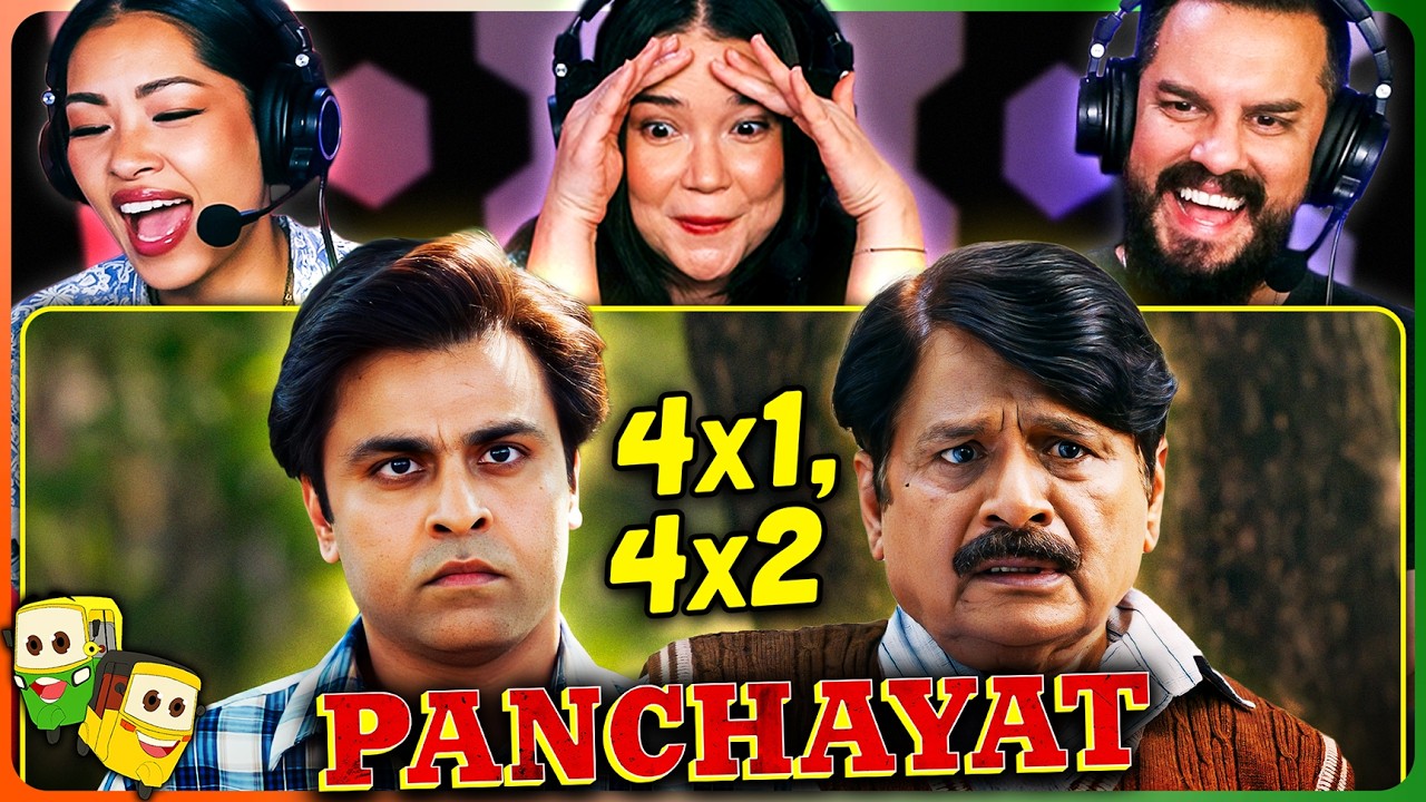 PANCHAYAT 4x1 & 4x2 Reaction! | Jitendra Kumar | Raghuvir Yadav | Neena Gupta