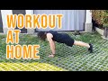 Quarantine home workout routine  marco delia