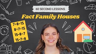 60-Second Lesson - Fact Family House