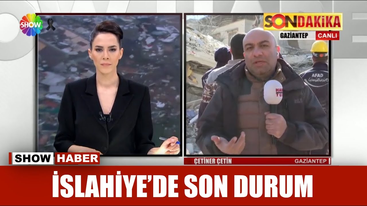 Enkaz altındaki Gaziantep İslahiye'de son durum