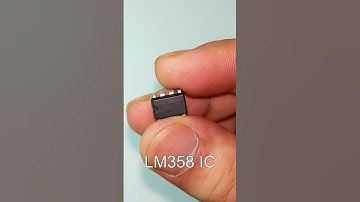 LM 358 IC | Showrob Electronics Project | 2023