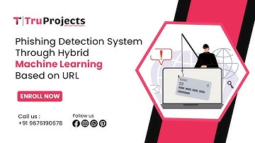 Phishing Detection System Through Hybrid Machine Learning Based on URL  final year 2023 ml projects
