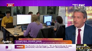 35.5 heures par semaine: Philippe Vigier défend l'amendement