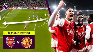 90TH MINUTE WINNER! | Arsenal vs Manchester United | Premier League Highlights screenshot 1