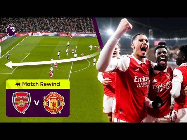 90TH MINUTE WINNER! | Arsenal vs Manchester United | Premier League Highlights class=