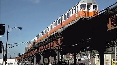 Passengers take last ride on Boston's elevated rapid transit rail