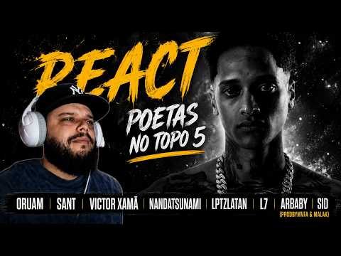 O MELHOR!!! Poetas no Topo 5 (alissouzzreact)