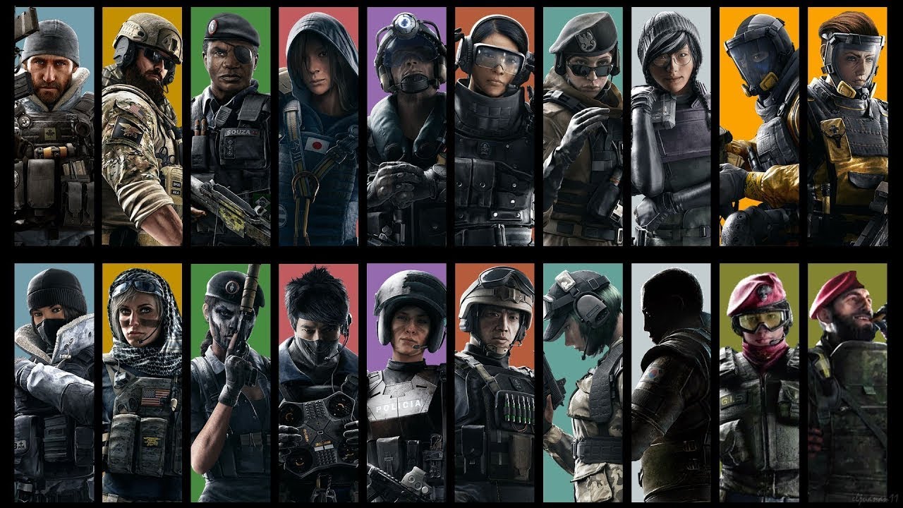Intro Of Fighters From Rainbow Six Siege TACHANKA MUTE SLEDGE MONTAGNE Intro Of Fighters From Rainbow Six Siege TACHANKA MUTE SLEDGE MONTAGNE