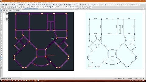 Simple Time Saving Modeling in Etabs by Importing Autocad Plan