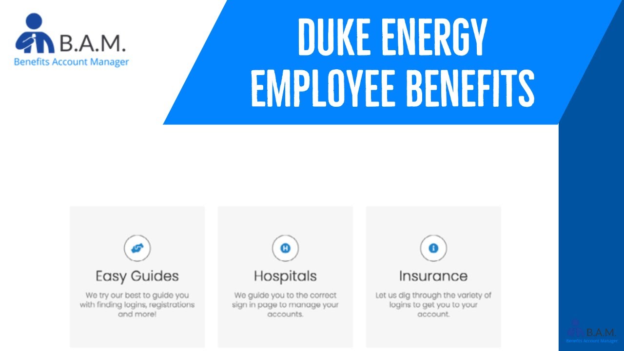 Duke Energy Employee Benefits Login Via Benefits Duke Energy My 