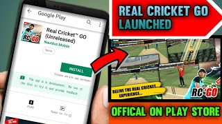 Real cricket GO launched || on play store (offical)🔥 hd graphics😍 screenshot 3