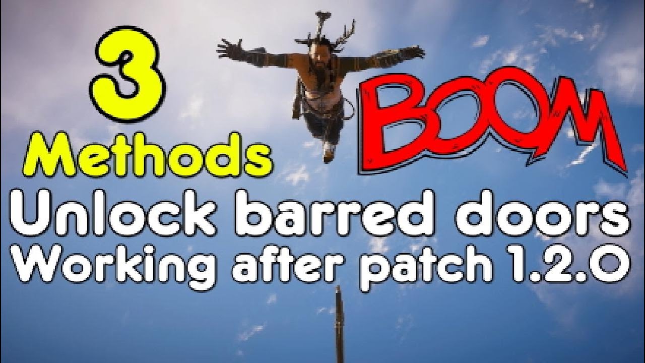 3 ways to unlock barred doors Assassins Creed Valhalla YouTube