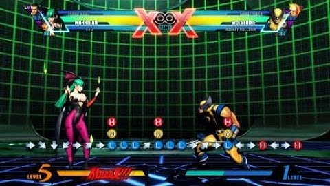 Ultimate Marvel vs. Capcom 3 - storing Morrigan