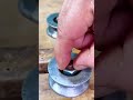 Proses memasak komponen besi dengan cara cerdas #shorts