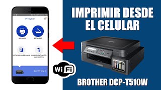 Brother DCP-T510W: Cómo Imprimir desde el Celular por Wifi Direct, Sin  Router - YouTube