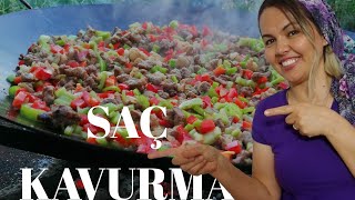 Odun Ateşi̇nde Saç Kavurma