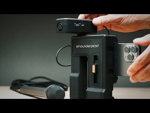 The XLR Reporter POD by Shoulderpod.