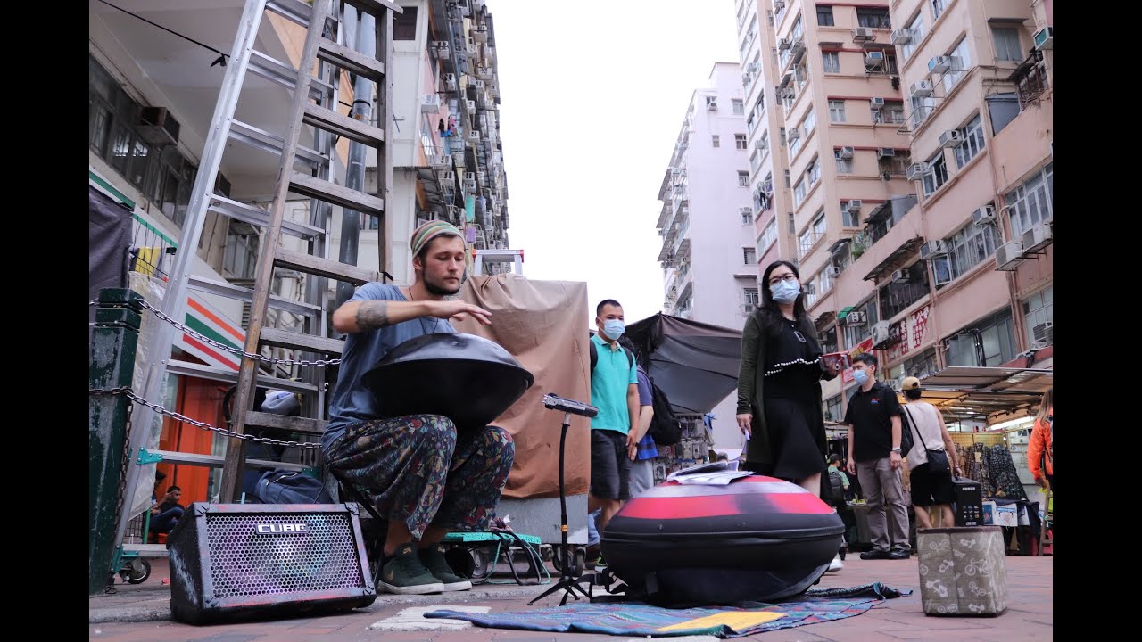 Busking with Sasha - Sham Shui Po MTR
