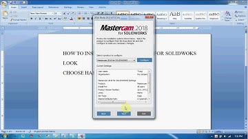 How to install MasterCam 2018 for SolidWorks (Hướng dẫn cài đặt Addin MasterCam 2018 cho SolidWorks)