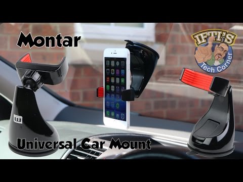 Montar Universal Car Dash Mount for iPhone/Smartphones! REVIEW Montar Universal Car Dash Mount for iPhone/Smartphones! REVIEW