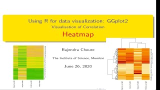 heatmap in r: tutorial 10-heatmap, data visualization using r , ggplot2, data correlation