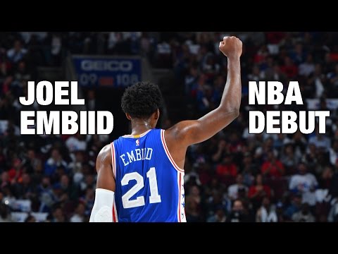 Joel Embiid NBA Debut in Philly! | 10.26.16