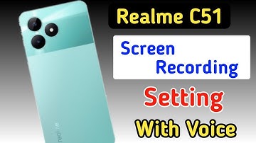 Realme c51 screen recording/How To Record Screen In Realme c51/Realme Me Screen Recording Kaise Kare