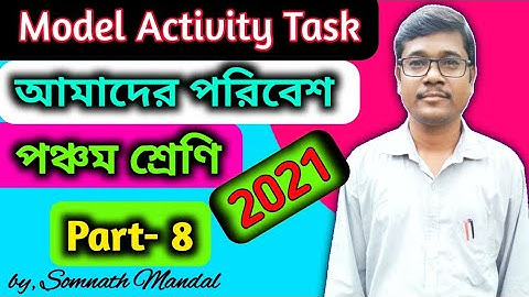 Class 5 Science Model Activity Task Part 8 // Wbbse Model Activity Task 2021