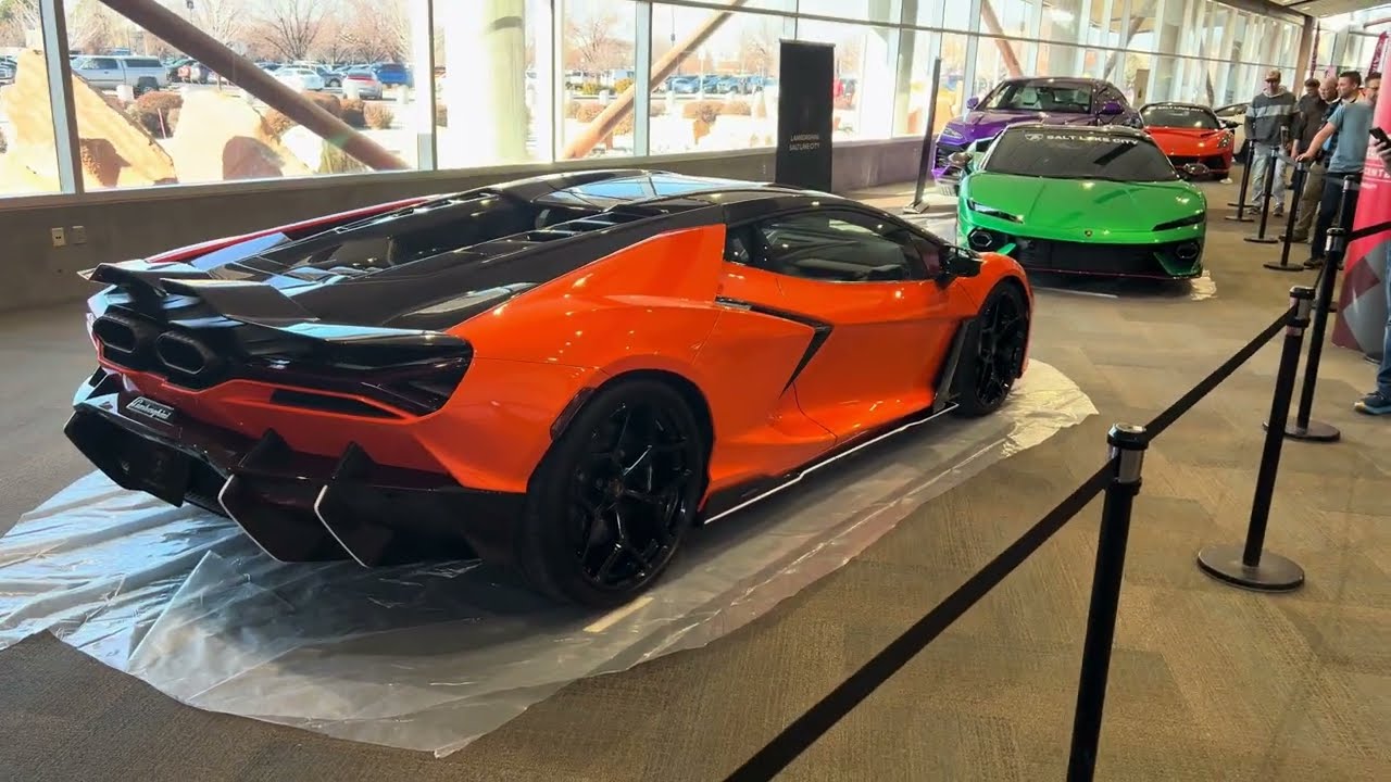 One more Lineup of Supercars at the 2026 Utah Auto Expo