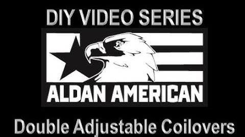 How to Adjust an Aldan American Striker Series, Double Adjustable Coilover Shock