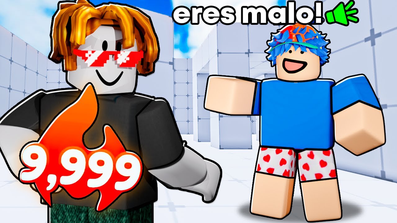 Me HICE Pasar Por NOOB para TROLEAR a un YOUTUBER (Rivals)
