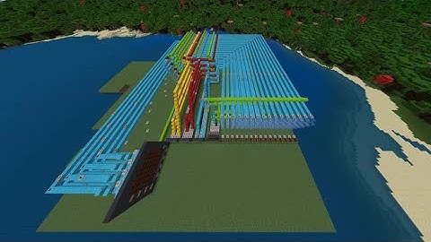 A simple memory system in Minecraft