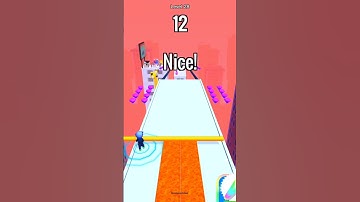 ROOF RAILS GAMEPLAY 3D! #gaming #shorts #ytshorts #shorfeed