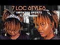 QUICK Go To Styles For SHORT LOCS| NO RETWIST| Ft. HEADBANDS & SCARF| Lunia Etienne