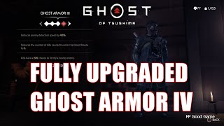 Fully Upgraded Ghost Armor - Ghost Of Tsushima Armor Set