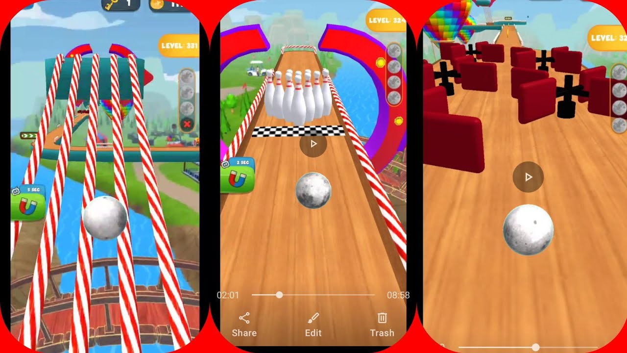 Fast Ball Jump Game Level 308 - YouTube