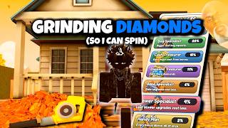 I NEED DIAMONDS On Clean The Leaves In Roblox