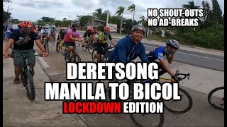 MANILA TO BICOL  - NCR Bubble Lockdown Edition (NO AD-BREAKS, NO SHOUTOUTS)