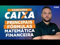 Concurso Caixa 2024 Principais fórmulas Matemática Financeira