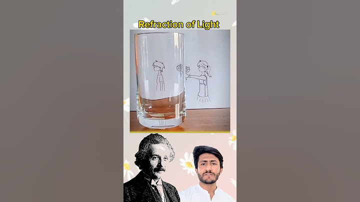 The magic | Refraction of light #physics #light