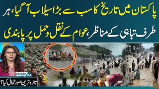 Heavy Rain & Flash Flood in Pakistan | Situation out of control | Hassan Nisar Aggresive Analysis